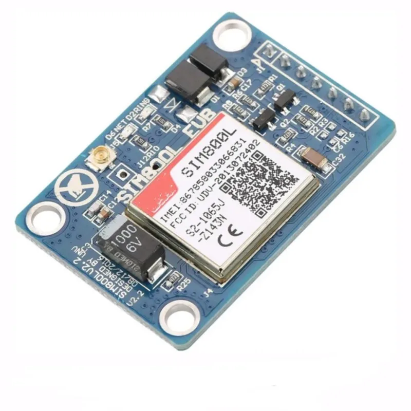 SIM800L V2.0 5V Wireless GSM GPRS MODULE Quad-Band W/ Antenna Cable Cap