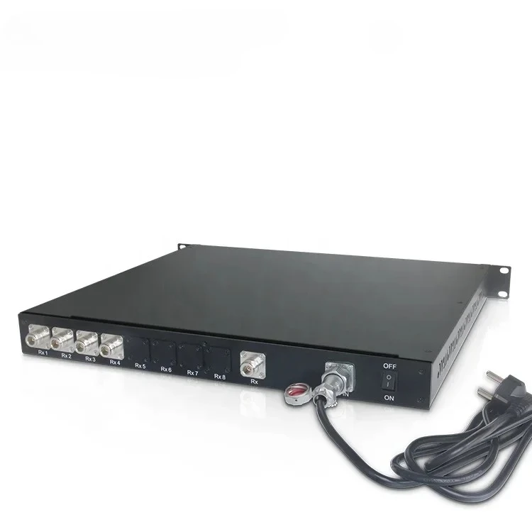 

Splitter in Telecom TETRA 2/4/6/8 Ways Coaxial Splitter Channel Subdivider Branching Device Demultiplexer