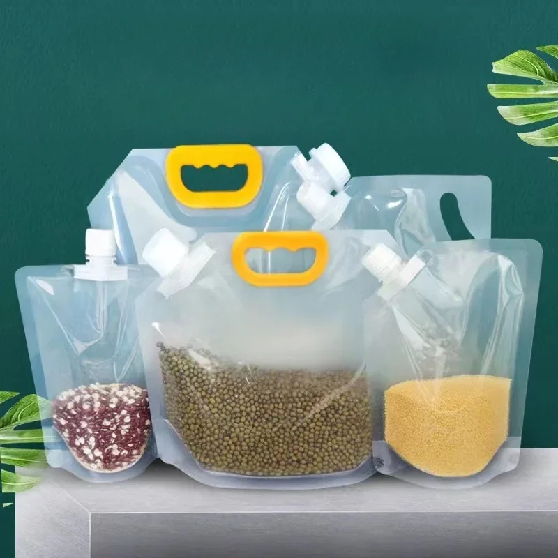Großer, wasserdichter Reisebeutel aus lebensmittelechtem Material mit großem Fassungsvermögen, insektenfest und luftdicht, zum Verpacken und Aufbewahren von Reis und anderen Getreidesorten.