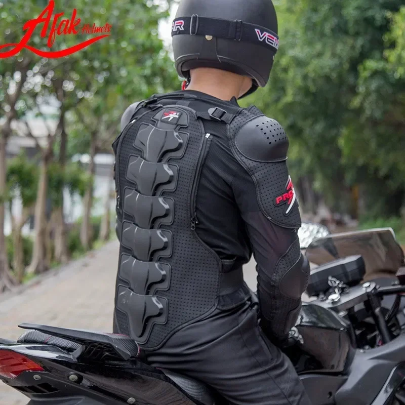 

Motocross Body Armor Suit for Men - Racing Protective Gear with Crash-Resistant Chest Protector