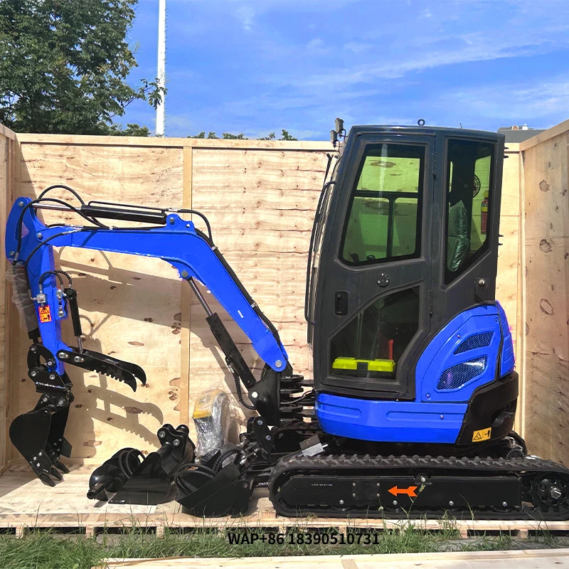 

Mini Excavator 3.5 Ton CE EURO 5 EPA Kubota Engine Bagger Small Crawler Excavator 1 Tons 2 Digger Home Excavators