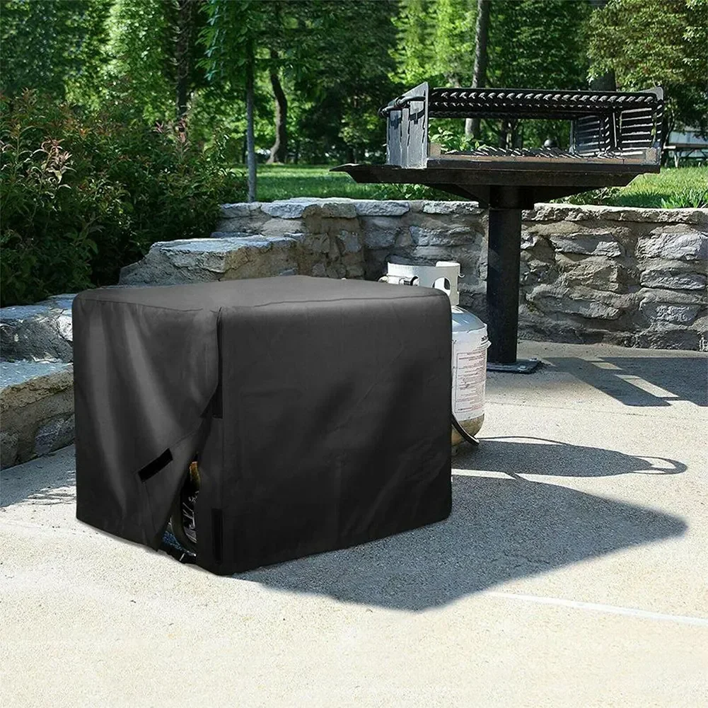 1pc Generator Cover 600D Waterproof For 3000-5000watt 26X20X20inch Household Generator Electrical Accessories