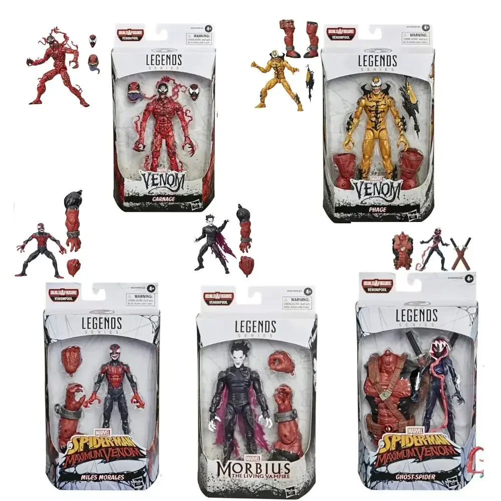 

Популярные игрушки 15 см, Оригинальные фигурки Hasbro Marvel, легенды, Веном, поглощение, вампир, морбиус, Гвен, коллекционная игрушка, без аксессуаров