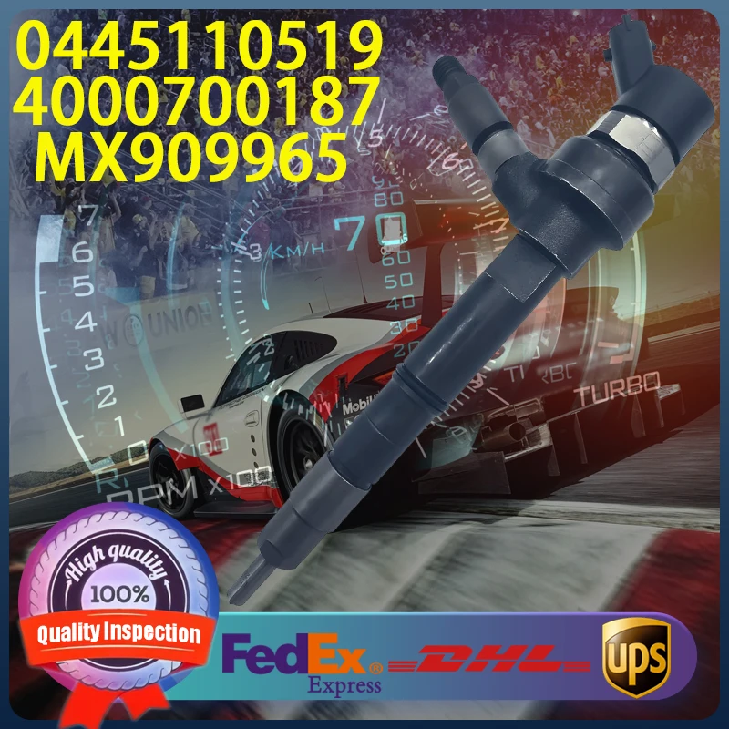 

0445110519 A4000700187 MX909965 Diesel Common Rail Fuel Injector For Mercedes Benz Mitsubishi Engine