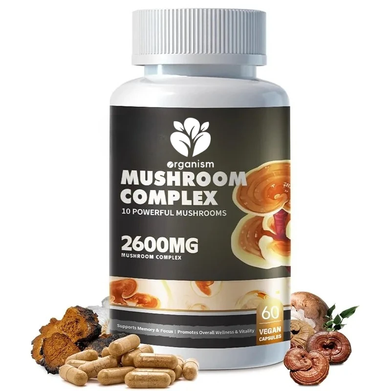 

Mushroom complex supplement, Cordyceps sinensis, Birch mushroom, Turkey tail, Dance mushroom, Mushroom, Oyster puzzle complex