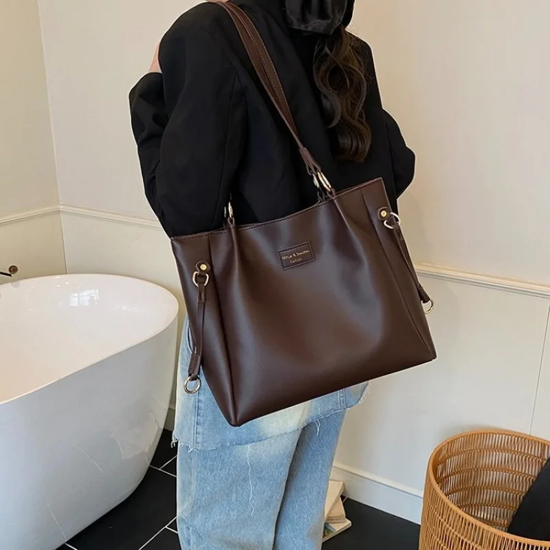 

Женская большая сумка из кожи премиум-класса с парижским стилем и элитным элегантным повседневным образцом ​