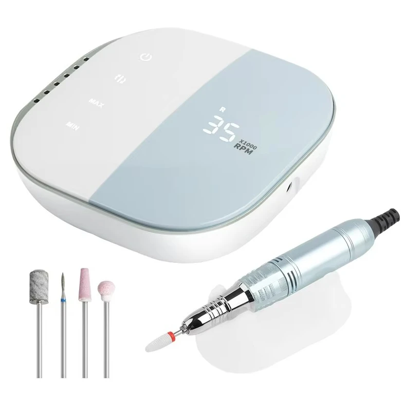 

Hot Sale Drilling Machine for Nails Manicure 35000 Rpm Salon Portable Drill Nails Machine