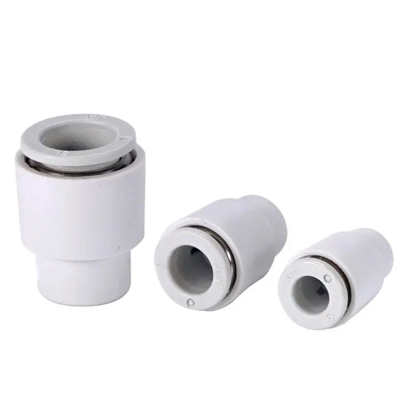 غطاء أنبوب الهواء التوصيل KQ2C KQ2C04-00 06-00 08-00 10-00 12-00 إدراج سريع أنبوب توصيل أحادي الجانب هوائي القصبة الهوائية