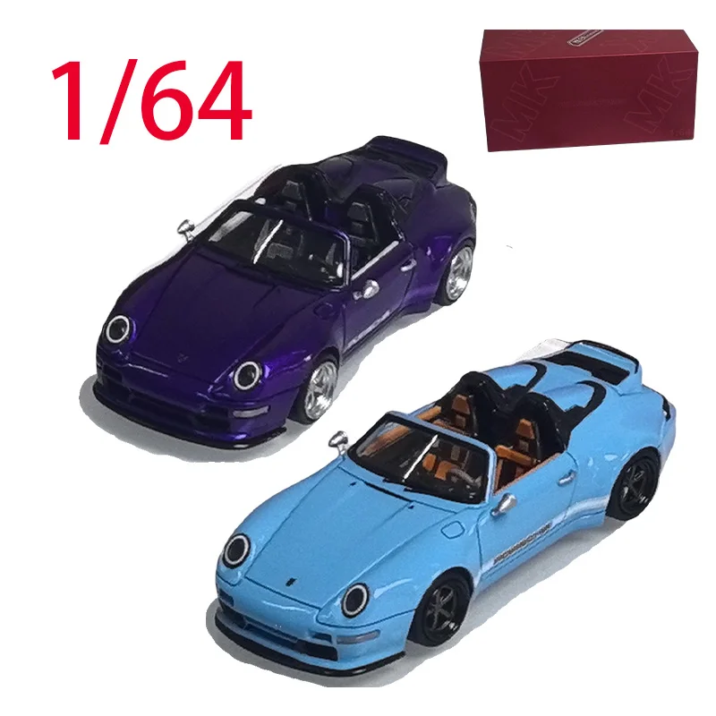 

MK Diecast 1/64 Scale Porsche Resin Car Model Porsche 911 GW993 Play Vehicles Toys for Boys Original Box