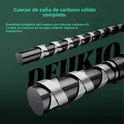 Caña slow jig DEUKIO – Guías Fuji O y carbono ultraligero
