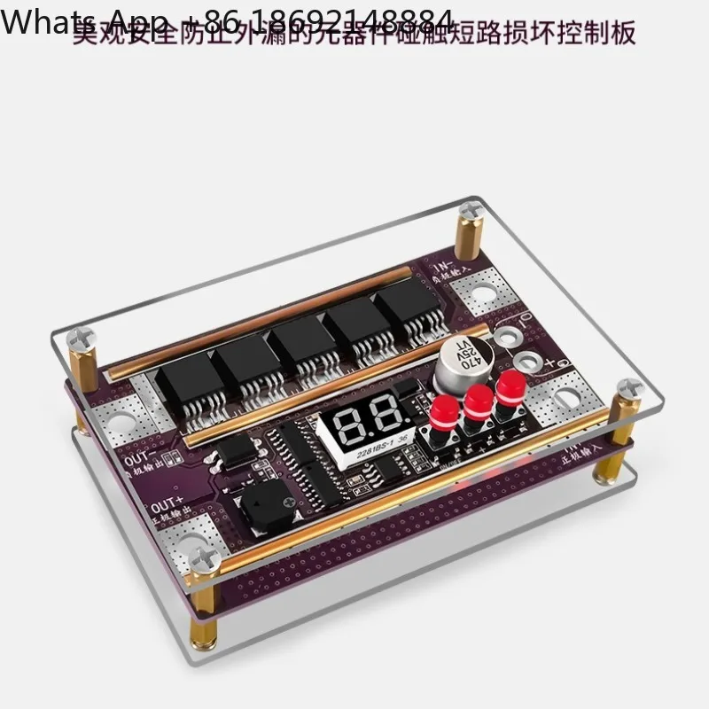 

Малогабаритный автоматический аппарат для точечной сварки DIY, полный комплект аксессуаров, ручка-контроллер, материнская плата, сенсорный сварочный аппарат