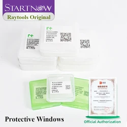 Raytools Original Protective Lens 37x7mm Laser Optical Protection Windows 24.9*1.5 4KW 211LCG0020 Fiber Laser Cutting Head Parts