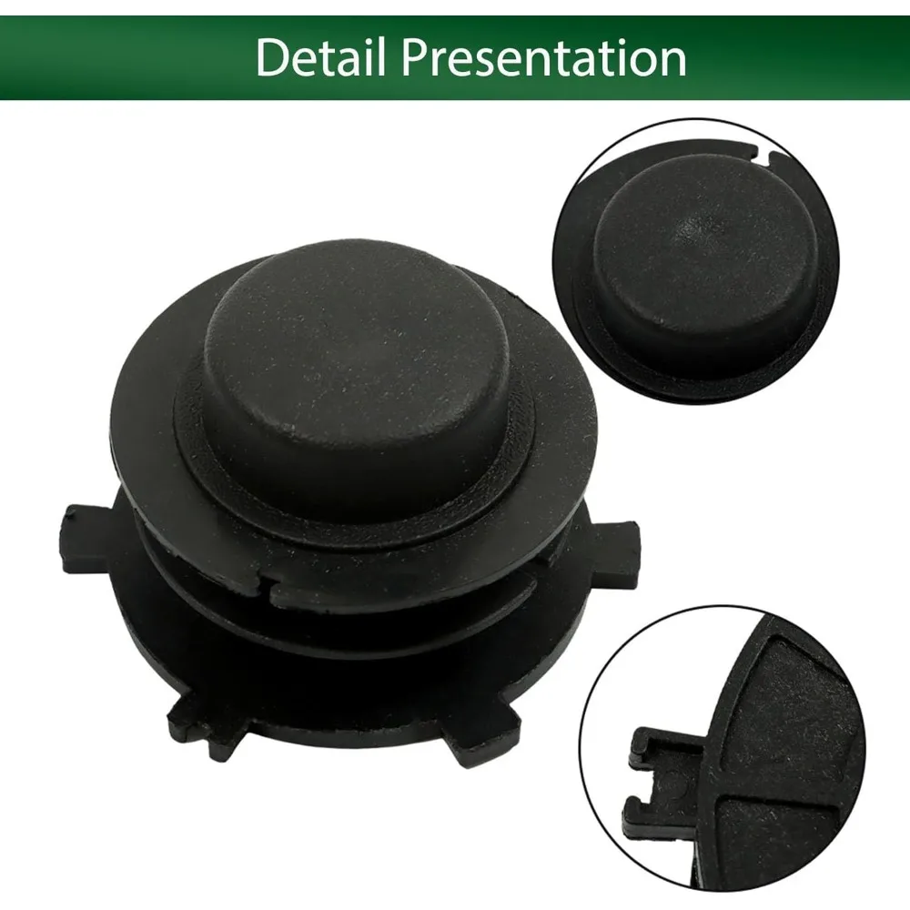 مجموعة بكرة وغطاء لرأس التشذيب المتوافقة مع Stihl للموديلات 25-2، FS80، FS83، FS85، FS100، FS120، FS130، FS90