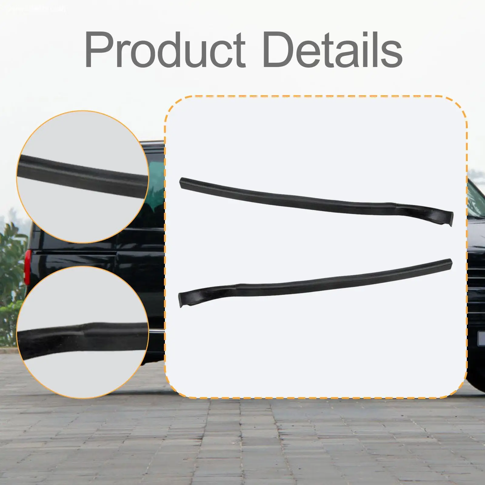 Front Door Weatherstrip 1 Pair for Ford Transit MK7 Accessories - view 5