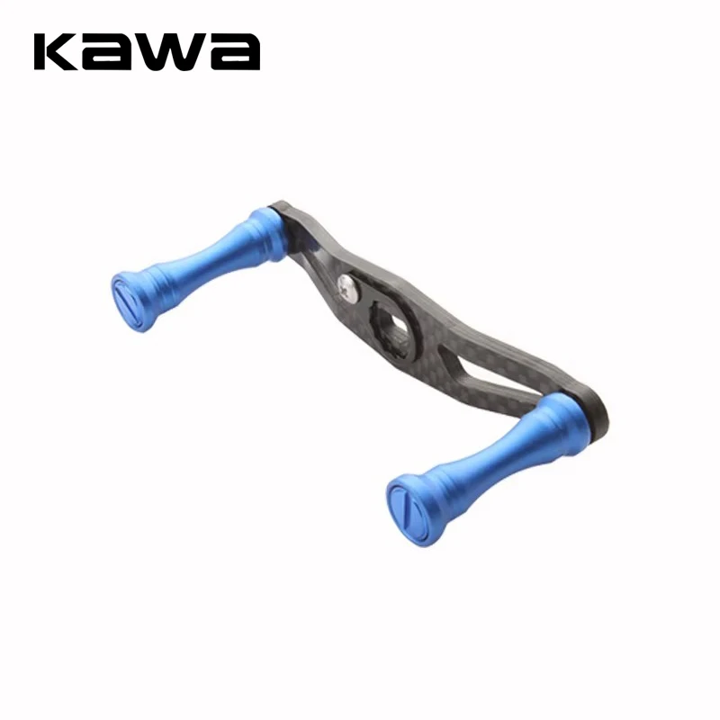 

Kawa Fishing Reel Handle Carbon Fiber With Alloy Knob For S/ D/ A/ Baitcasting Hole Size 8*5/7*4mm Length 90mm DIY