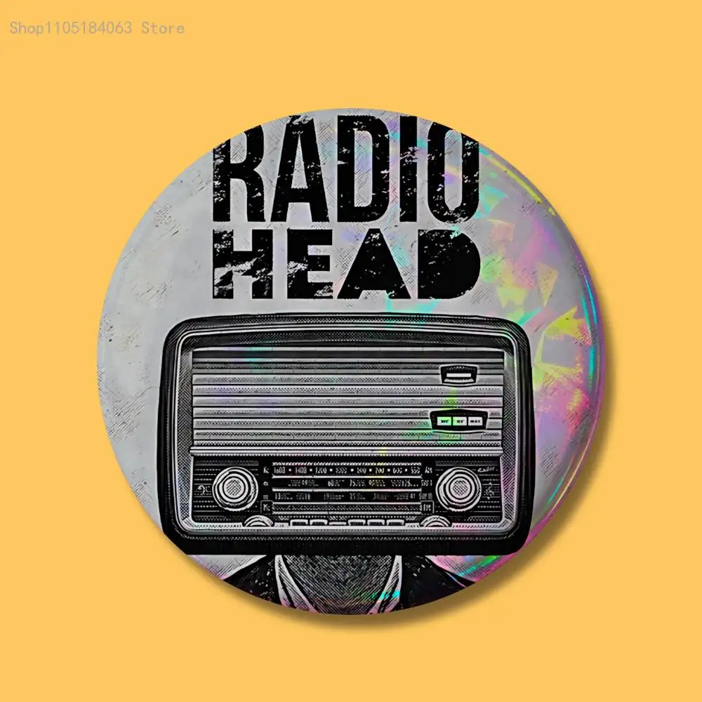 Radiohead Band Button Badge, Creative Brooch Gift