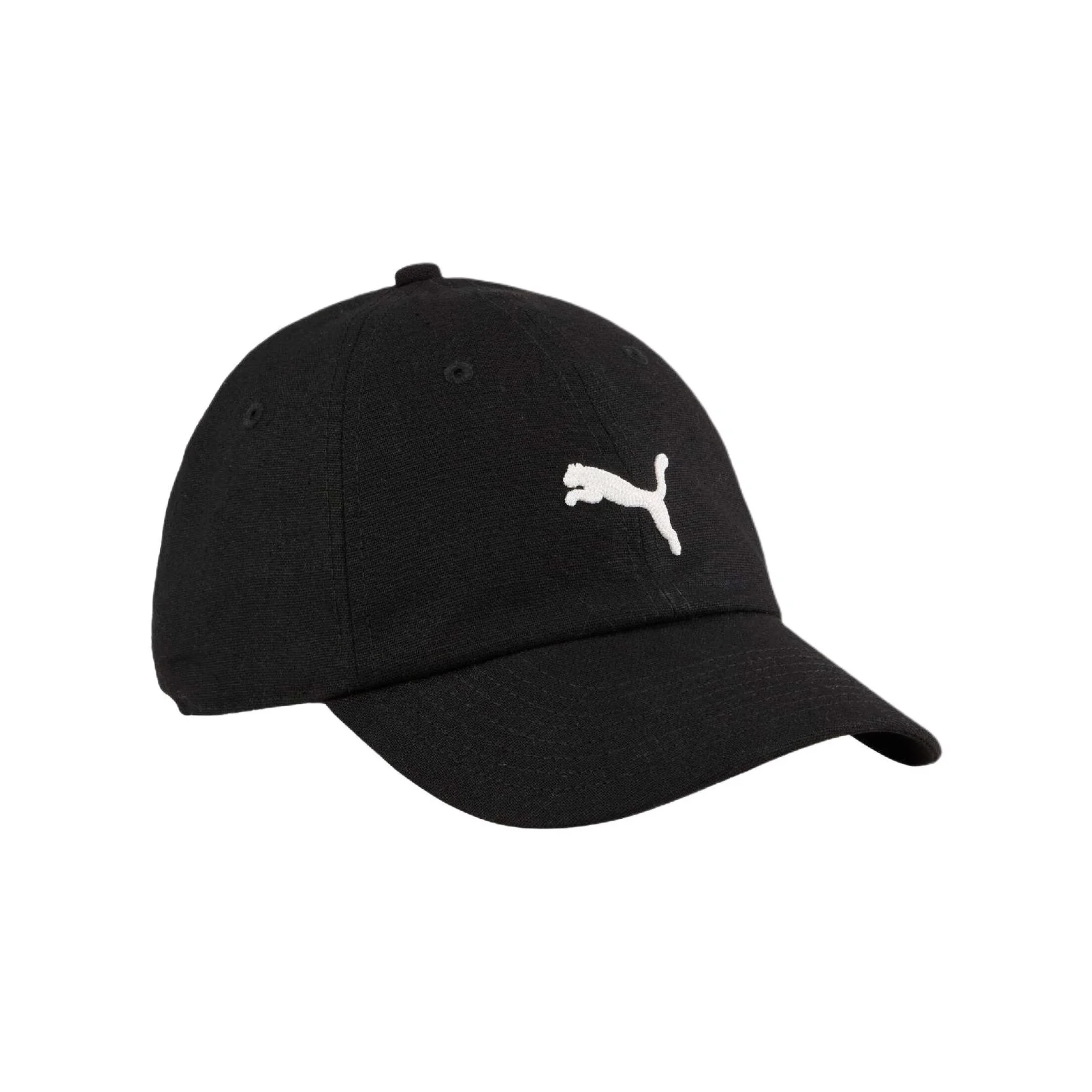 puma-オリジナルデザイン-リネンベースボールキャップ-ユニセックス-ブラック-025970
