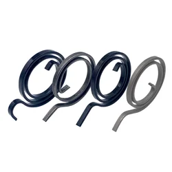Security Door Lock Handle Flat Wire  Lever Internal Coil Repair Torsion Return Spring