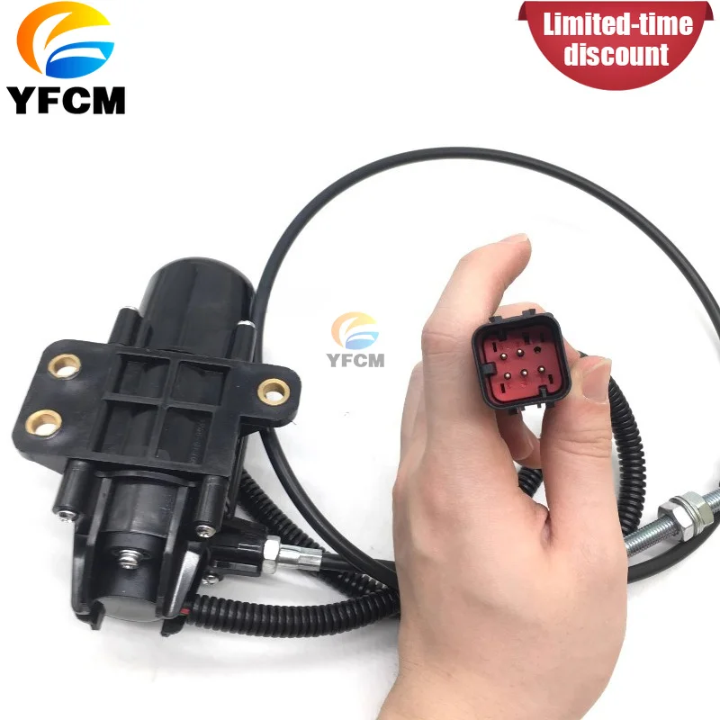 Excavator Parts for CAT E305.5E2 306E 307E 308E2 Throttle Motor Throttle Cable