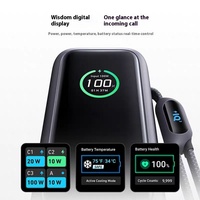 Anker A1695 Zolo Portable Charger 25000mAh With Dual C Cable Retractable High Power Mobile Power 165w Fast Charging Pod Outdoor