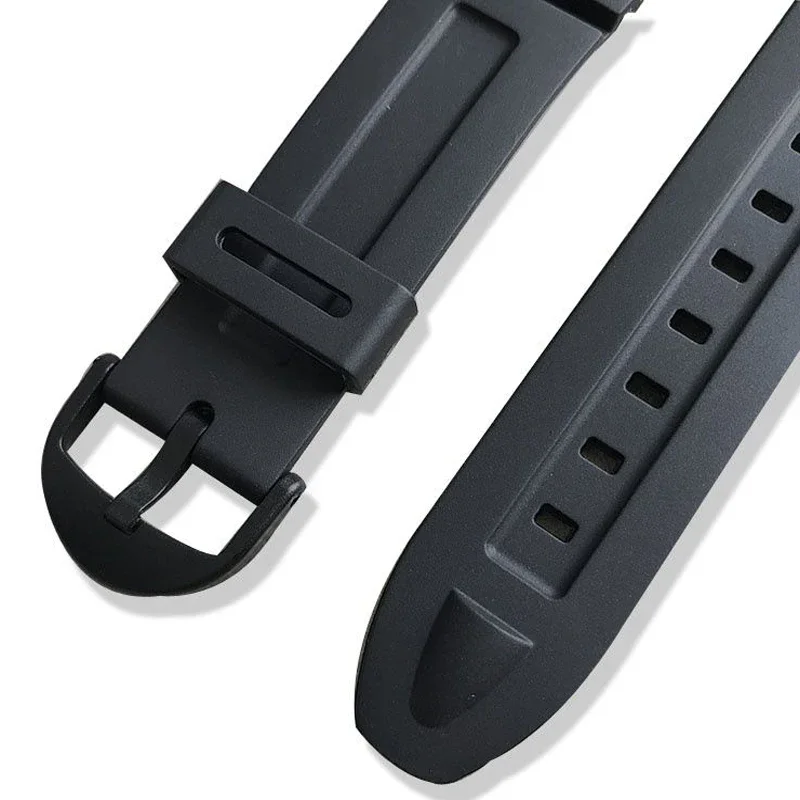 Silicone Sports Watch Band for Casio 3239 W-96H-1A W-96H-1B W-96H-2A W-96H-3A W-96H-4A2 W-96H-4A W-96H-9A Electronic Watch Strap