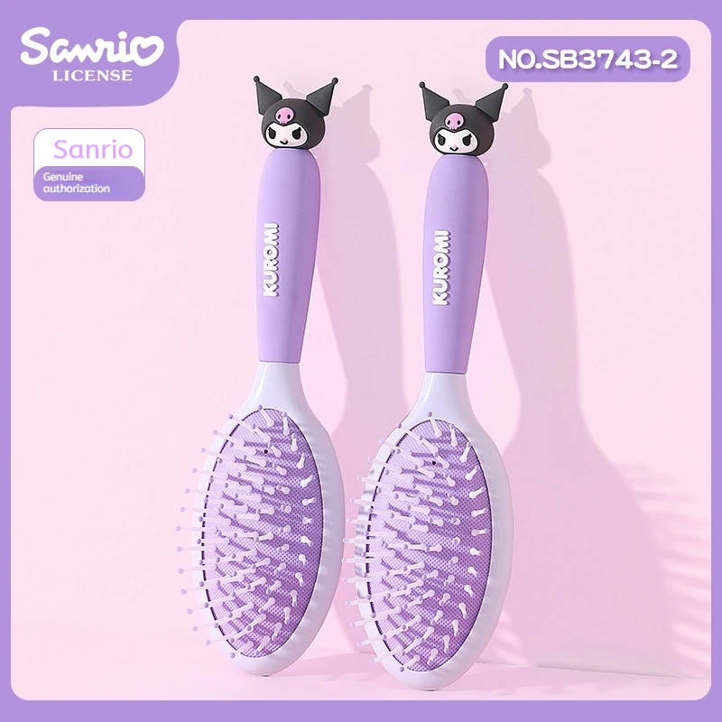 Sanrio Hello Kitty Kawaii Air Cushion Comb Cartoon Anime Kitty Cat Doll Girl Heart Cute Portable Comb Gifts for Girls