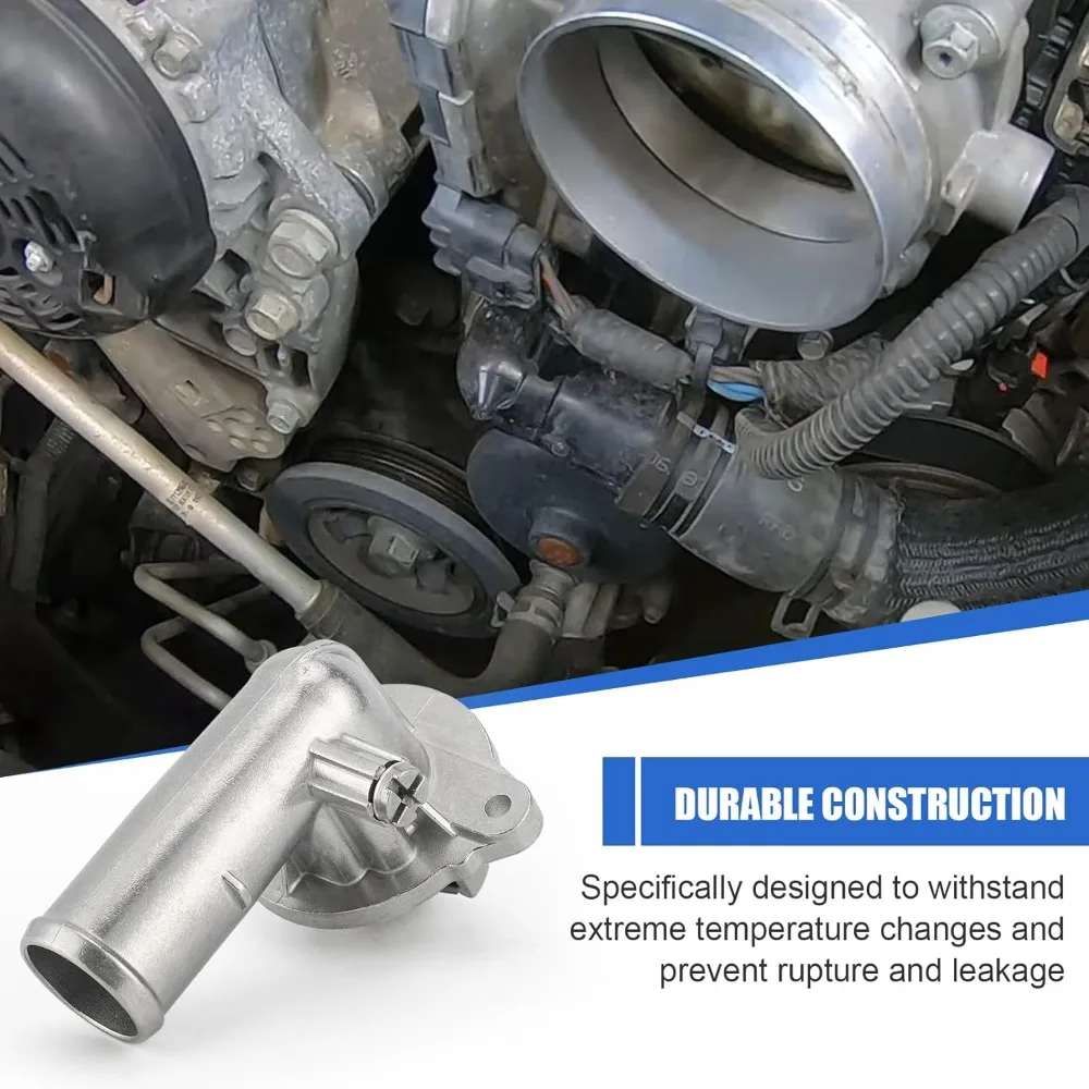 

For Jeep Grand Cherokee 2011-2015 Aluminum Thermostat Housing For Wrangler 2012-2017 Wrangler JK 2018 05184651AF 5184651AG