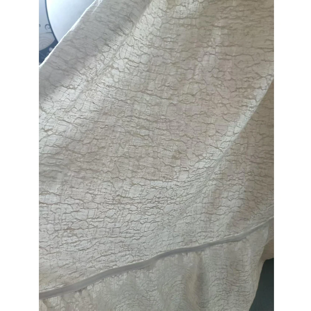 Original Maternity Dress For Baby Shower Photo Shoot Washed Cotton Linen Fabric Pregnant Photo Rehearsal Dresses Women's Clothes