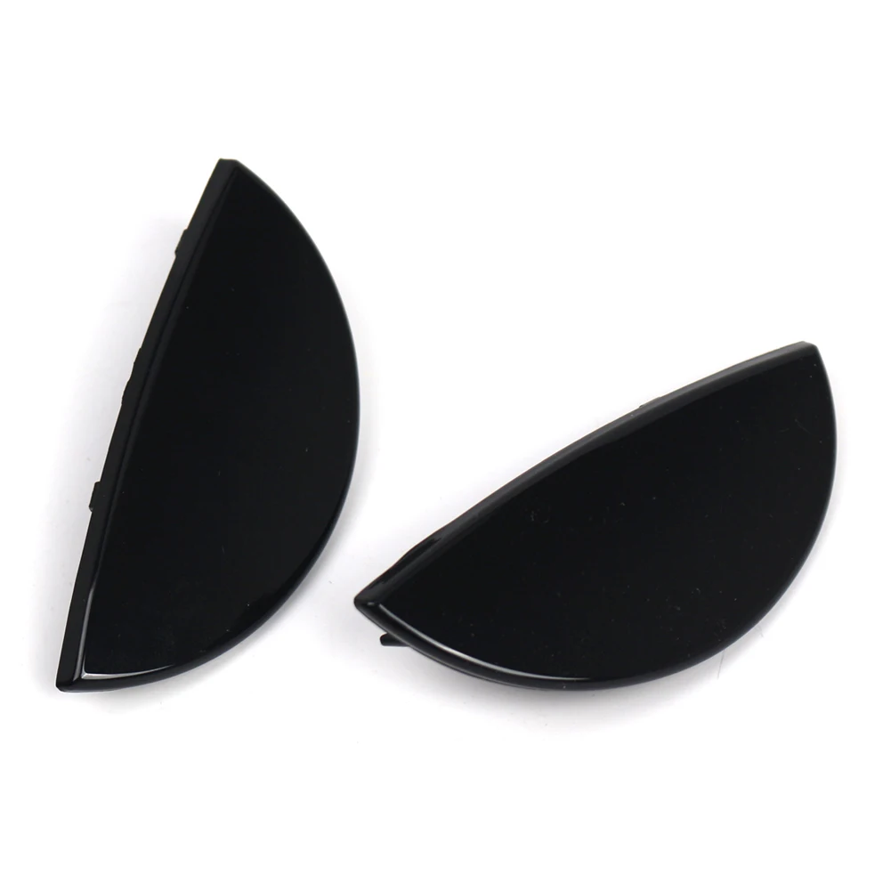 

Headlamp Water Spray Cap Glossy Black 63126922155 63126922156 Headlamp Cover Replacement Parts for Mini Cooper R50 R52 R53 01-06