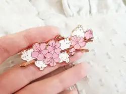 Novelty Flower Hard Enamel Pin Lapel Pins Brooch Badge
