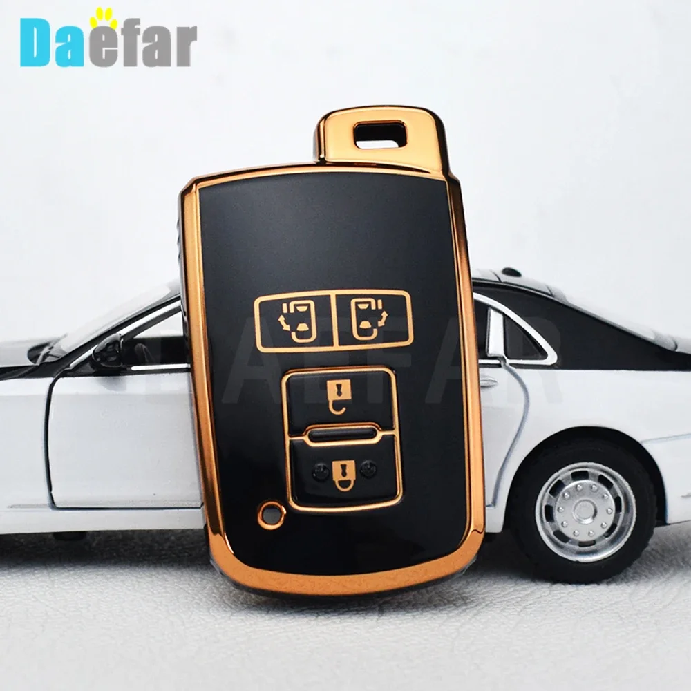 2 3 4 Buttons TPU Car Key Case For Toyota Sienta Alphard Voxy Noah Esquire Harrier Cover Keyless Remote Fob Shell Protector