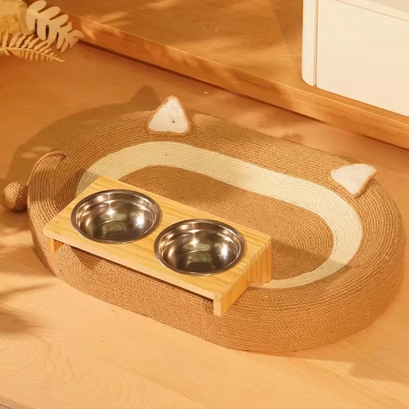 Afbeelding 7: Cat Scratch Pad Cat Scratching Post Board Bed