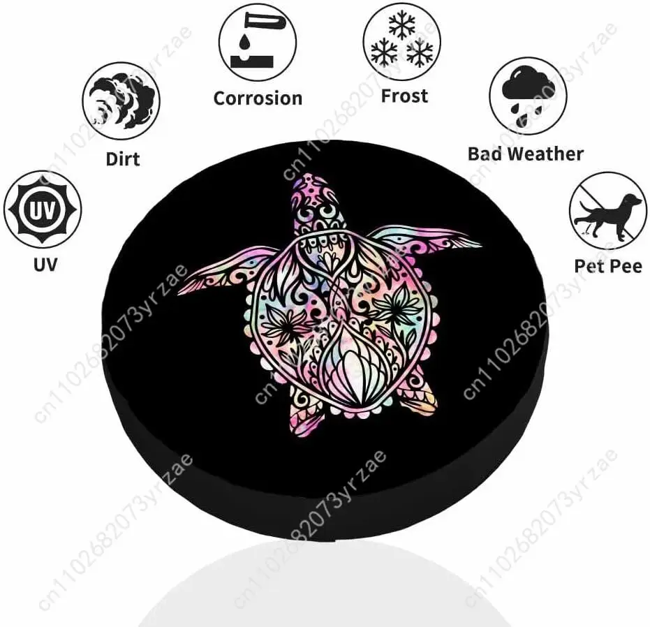 ウミガメ 各種モデル スペアカータイヤカバー 砂塵防止 風雨を防ぐタイヤカバー 頑丈で耐久性のあるタイヤカバー