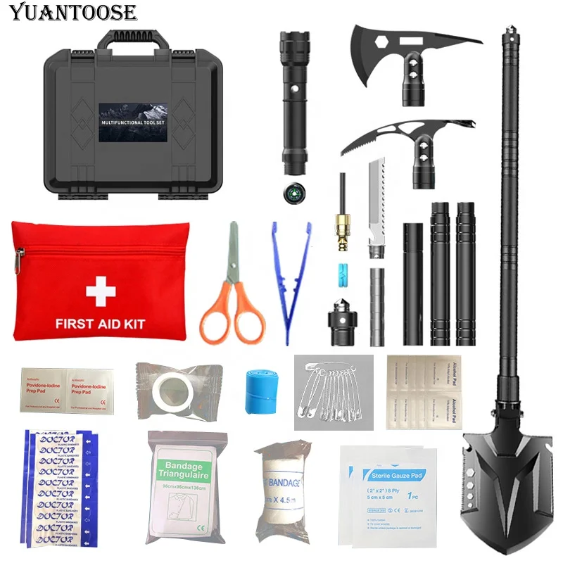 

Source Manufacturers Outdoor Survival First Aid Shovel Kit With Axe Shovel