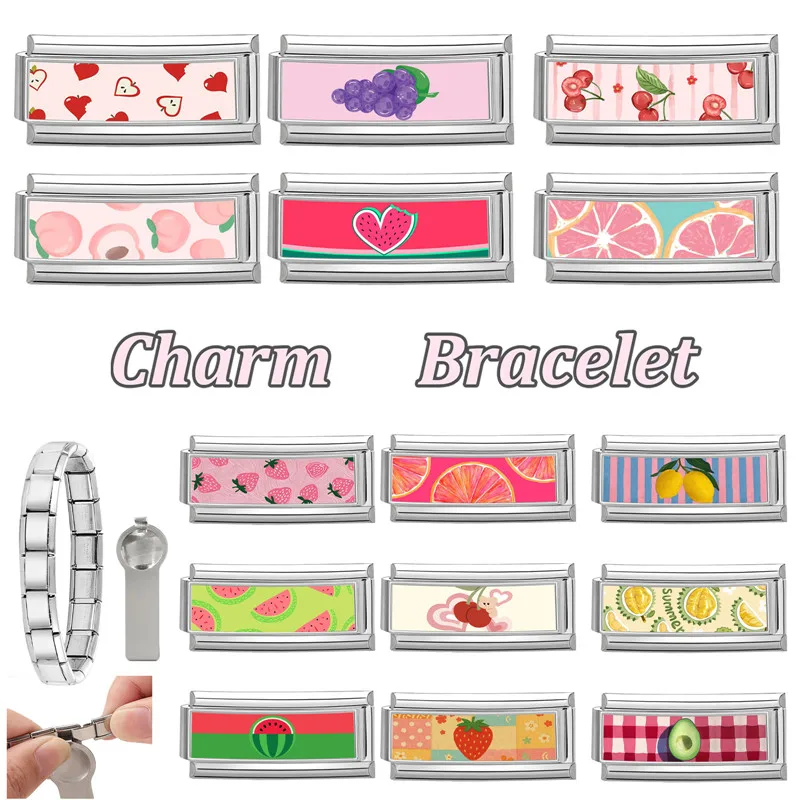 جديد جميل الحيوانات الأليفة القطط والكلاب وصلات سحرية إيطالية تناسب 9 مللي متر سوار الفولاذ المقاوم للصدأ النساء الرجال DIY بها بنفسك صنع المجوهرات #5