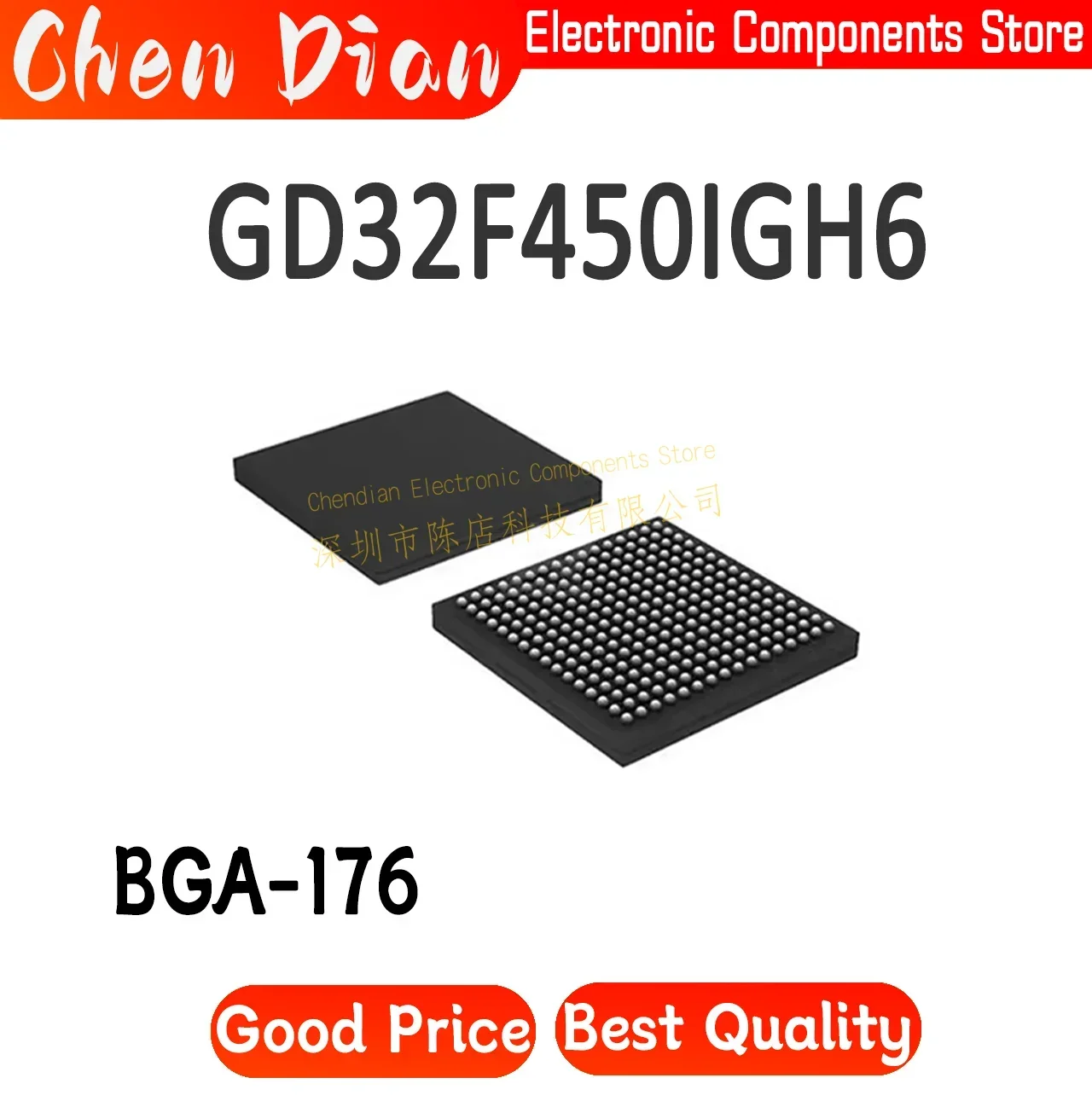 

GD32F450IGH6 package BGA-176 New Original Genuine