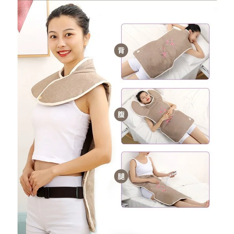 

Salt packet hot compress bag to dehumidify, electric heating shoulder and neck charging