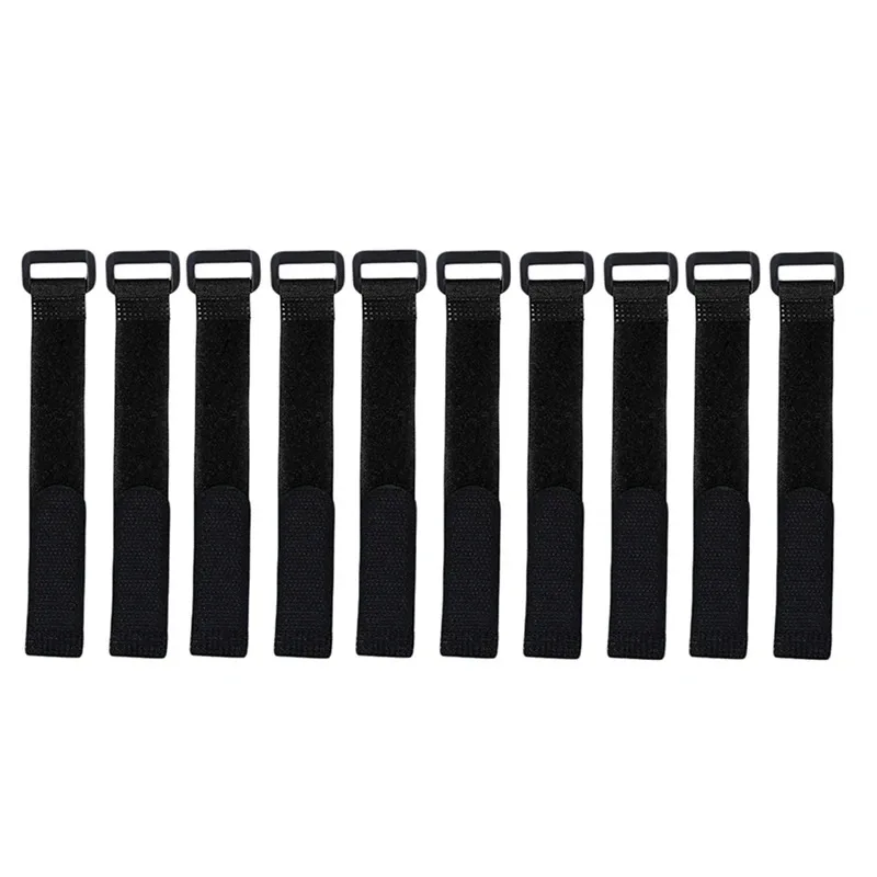 5/10 قطعة قابلة لإعادة الاستخدام هوك وحلقة السرج الأشرطة النايلون كابل العلاقات المنظم قابل للتعديل السحابة تأمين كابل الأشرطة إدارة الحبل