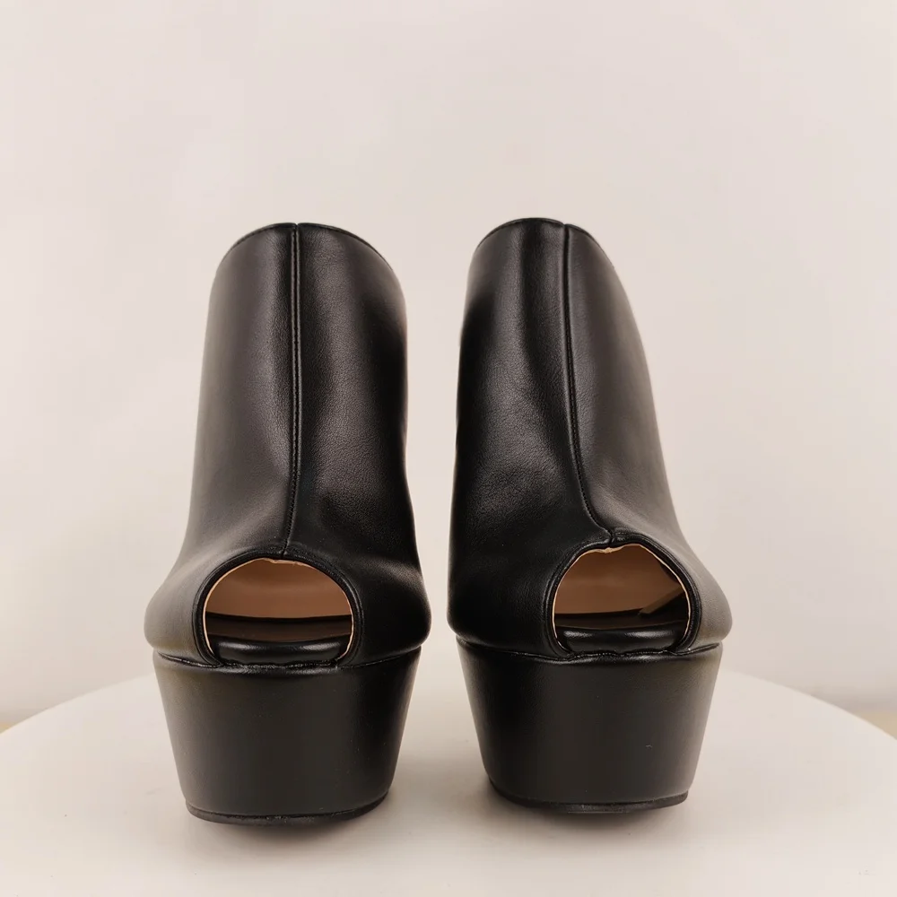 منصة كعب رفيع موضة شباشب عالية الكعب أحذية النساء Zapatos Mujer