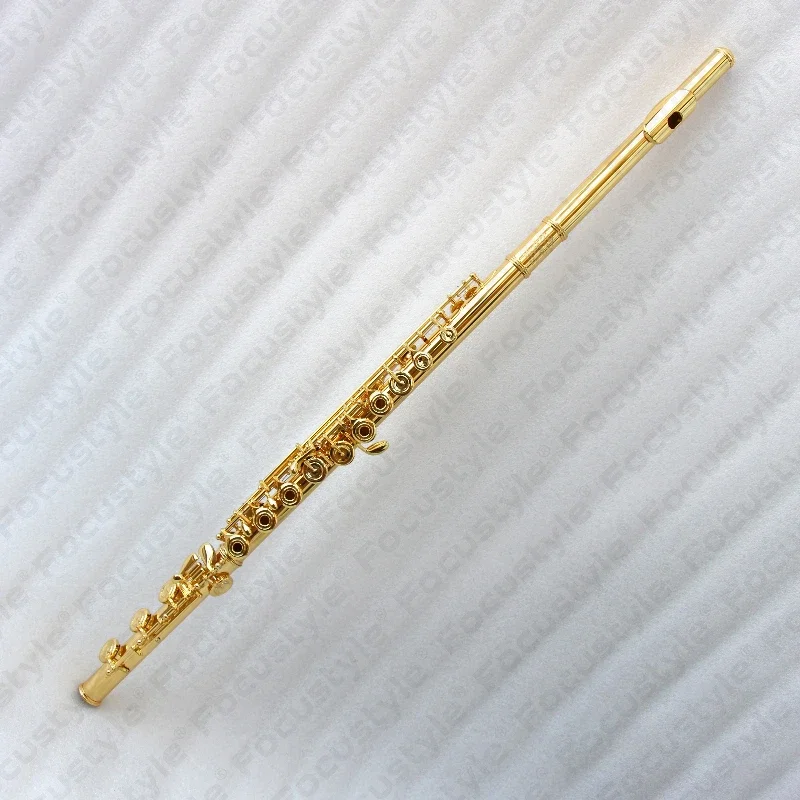 High End Golden C Flute Handmade Woodwind Instruments Flute