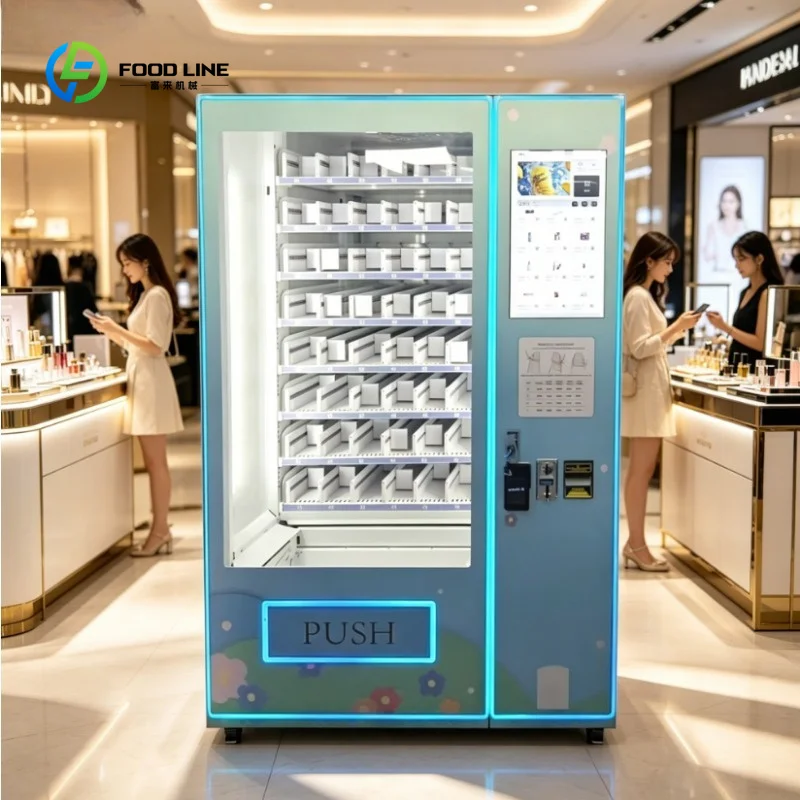 Customized Commercial Mini Smart Beauty Vending Machine Self‑service Dispenser for Cosmetic Retail Small Shops
