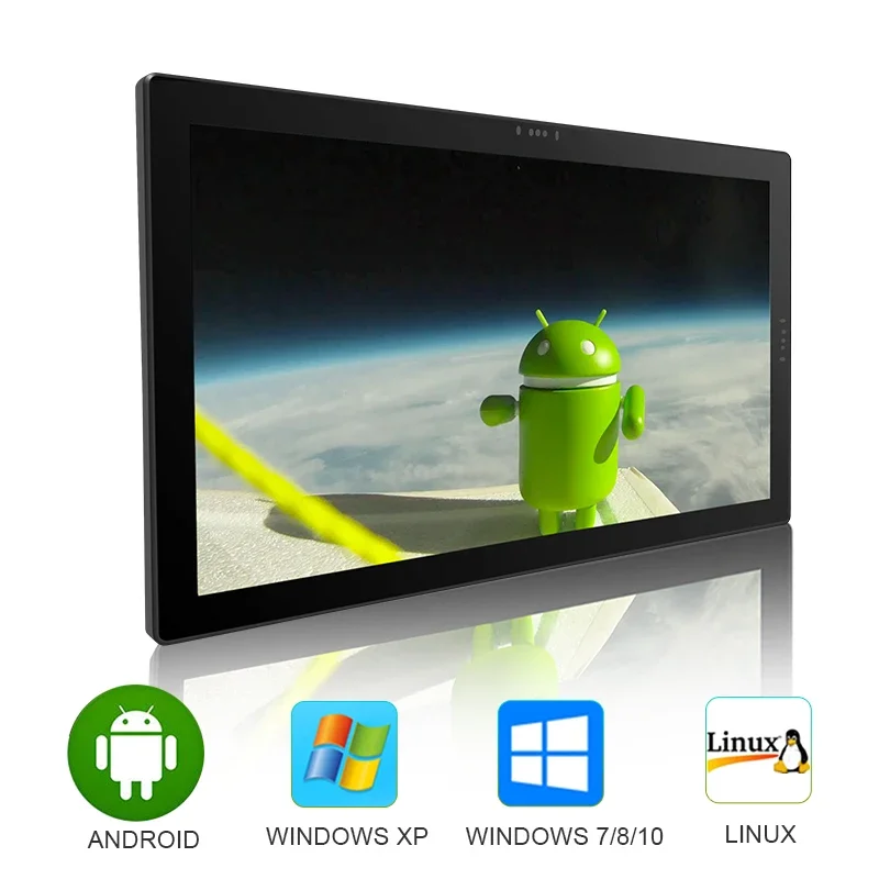 Cheap 21.5 inch IPS1920*1080 all in one embedded industrial android panel pc RK3288 2+16/4+16 touchscreen computer