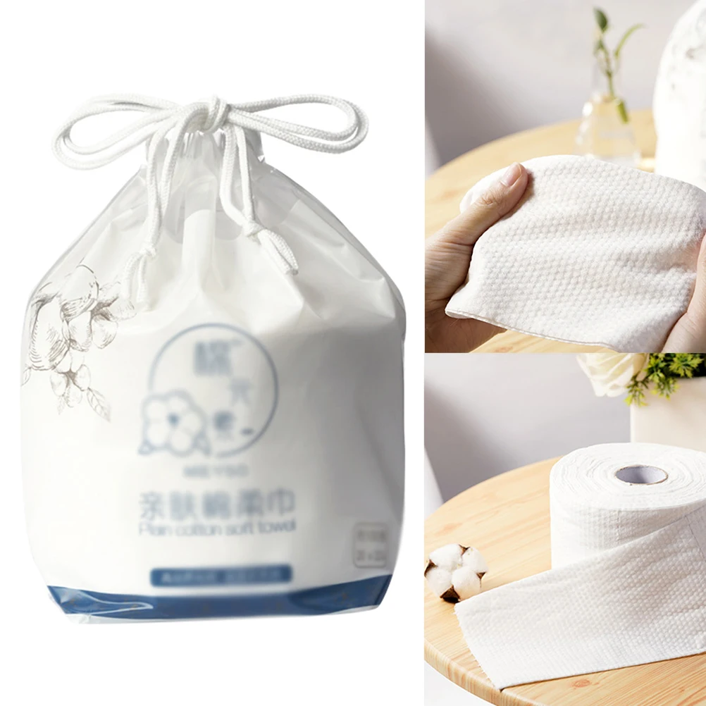 300 Pcs Disposable Cleansing Towels Single Use Wet Dry Face Wipes Personal Hygiene Makeup Removal Cotton Tissues