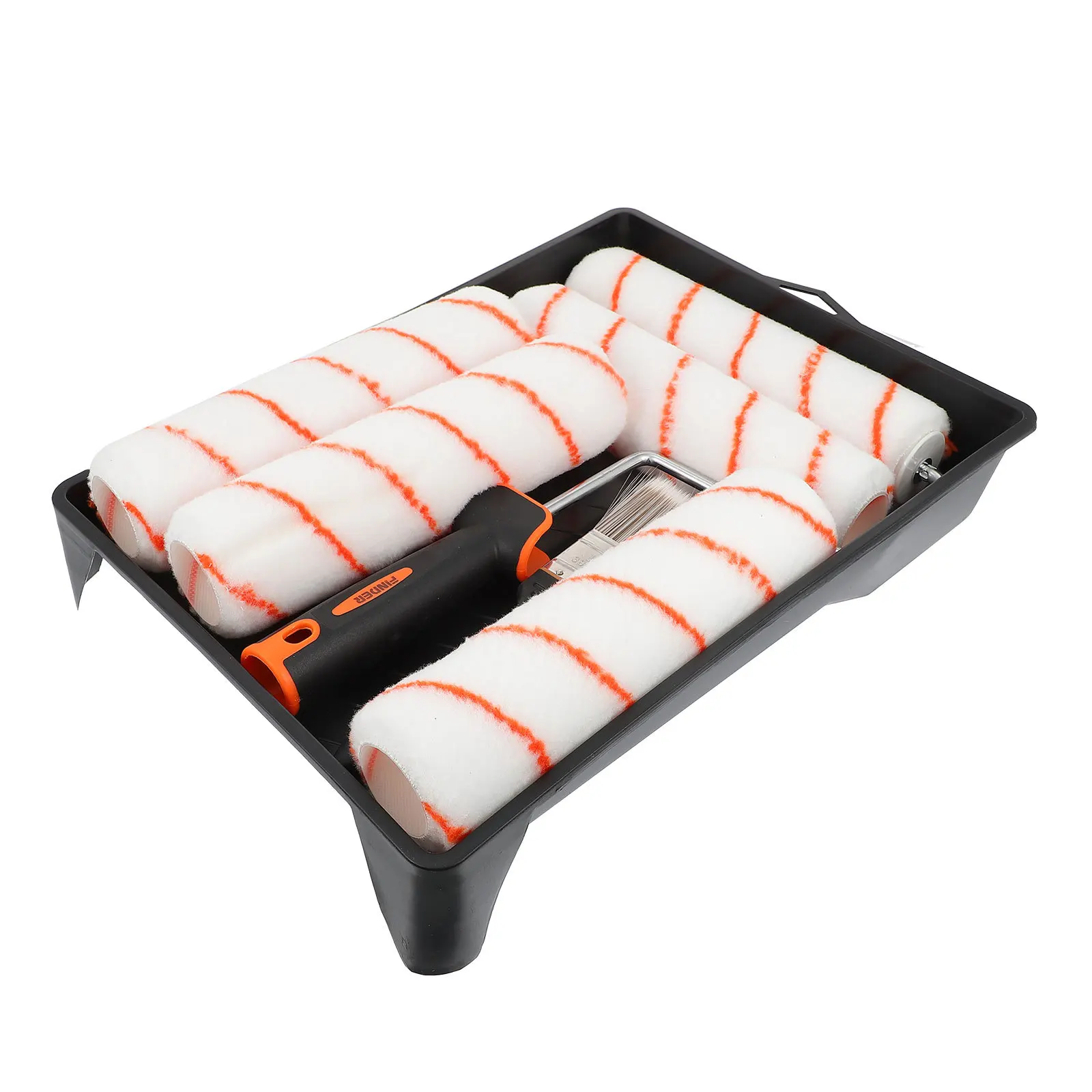 

1 set 1 Set Portable Roller Brush Kit Assorted Color For Wall Painting Mini Corner Paint Roller Household Painting Tools