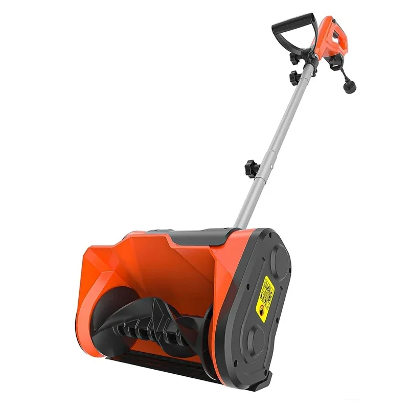 Electric Hand-pushed Sweeper Foldable Snow Blower Small  Clearing Equipment Shovel Snow Removal Machine