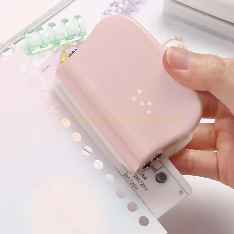 ขนาดเล็ก 5 รูเจาะความจุ 5 แผ่น,เจาะรูสําหรับ Home Office School ใช้,6 รูเจาะ 5 แผ่นความจุปรับได้