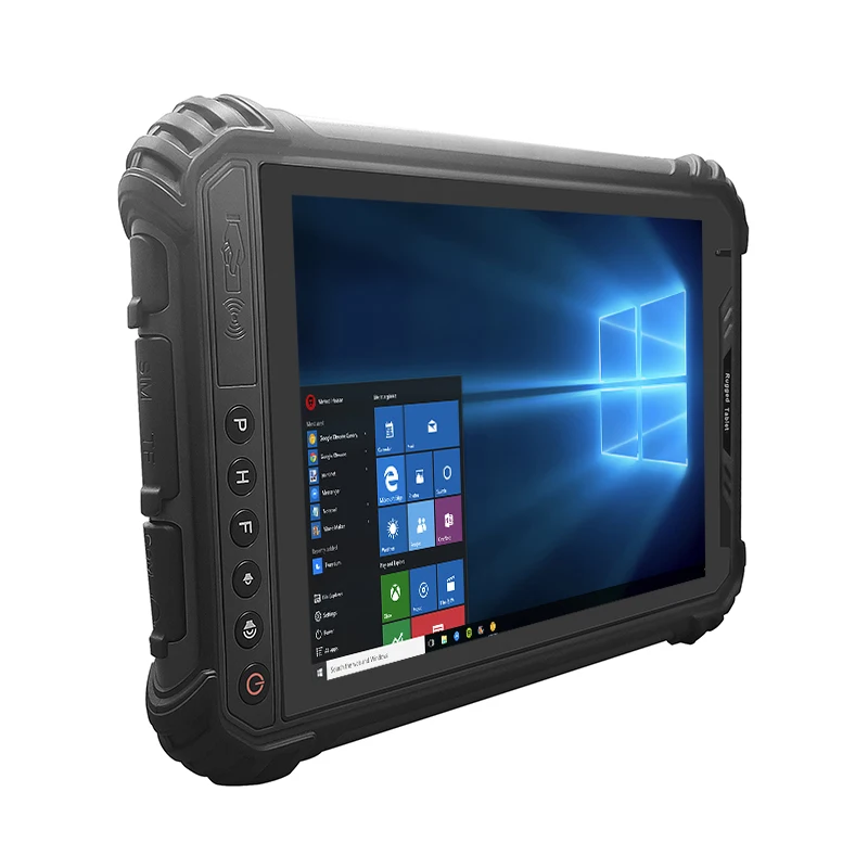 Tablet Windows robusto da 8 pollici Processore Intel Core I5 di ottava generazione RAM 16g SSD 512g, 4G lte Tablet robusto con fotocamera 5M + 13M