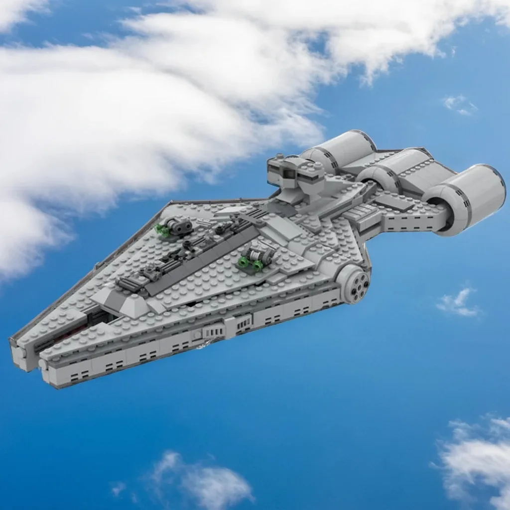 

830 PCS MOC Moff Gideoner's Light Cruiser Sci-Fi Space Warship Command Vessel Model DIY Model Building Blocks Birthday Toys Gift