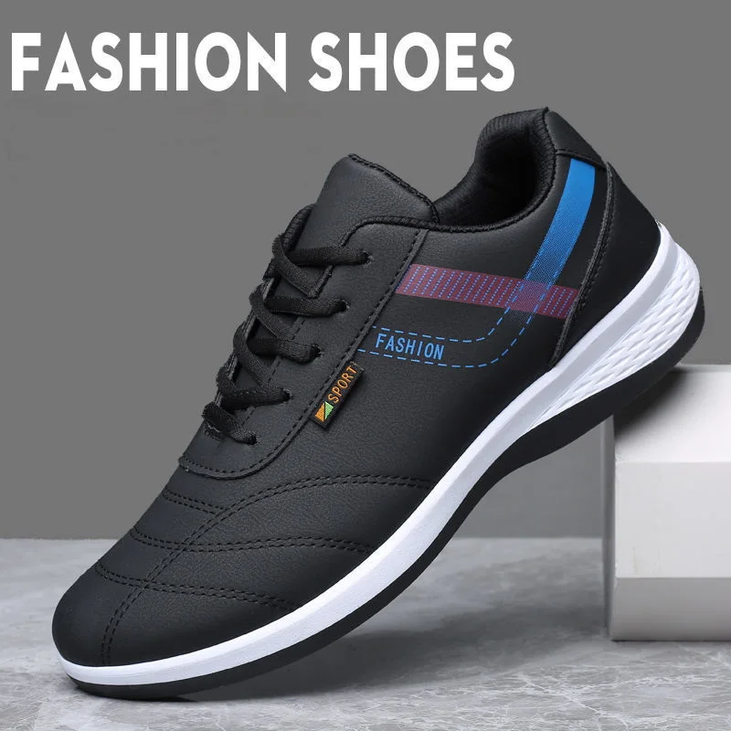 Shoes Mens Fashion Sneakers Spring Autumn Casual Loafers Student Outdoor Trend Skateboarding Shoes Track Field Walking Shoes