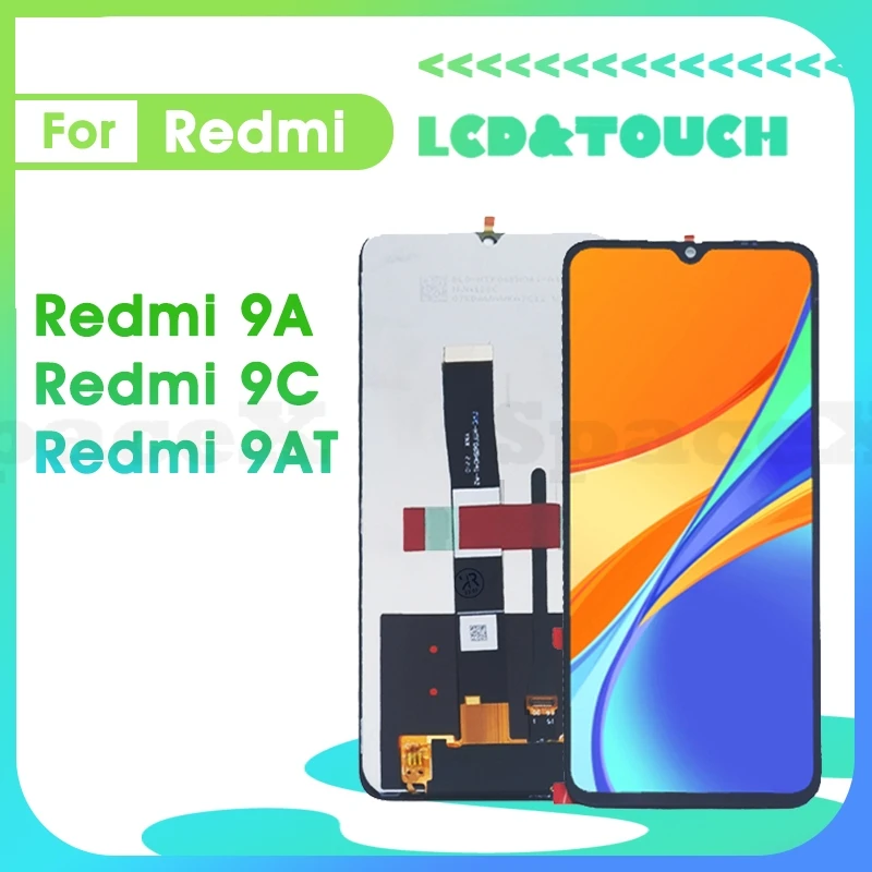 

Redmi 9A 6.53"Original For XIAOMI REDMI 9C 9A 9AT LCD Display Touch Digitizer Assembly Replacement phone Screen Redmi 9A 9C lcd